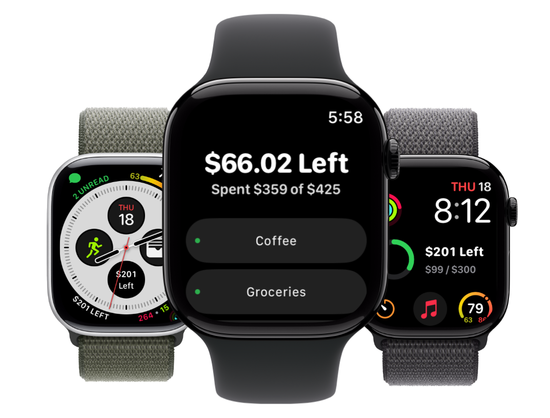 Swift Budget Apple Watch app
